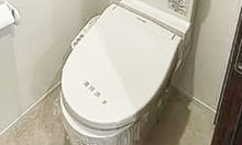 トイレ　ゆったりとした空間のトイレです