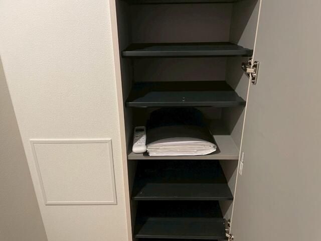収納　収納もある玄関です