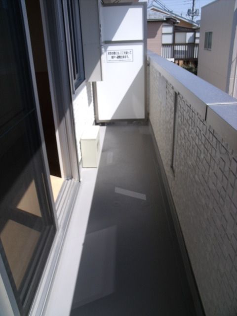 バルコニー　景色