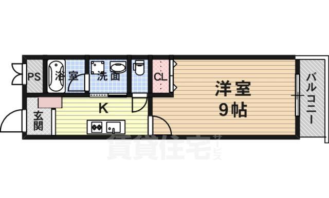 カーサ成逸の間取り写真