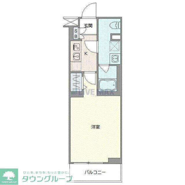 ジェノヴィア二子新地の間取り写真