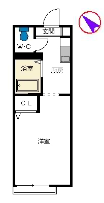 エスペラント **の間取り写真