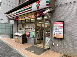 コンビニ　セブンイレブン 築地7丁目店（コンビニ）まで164m