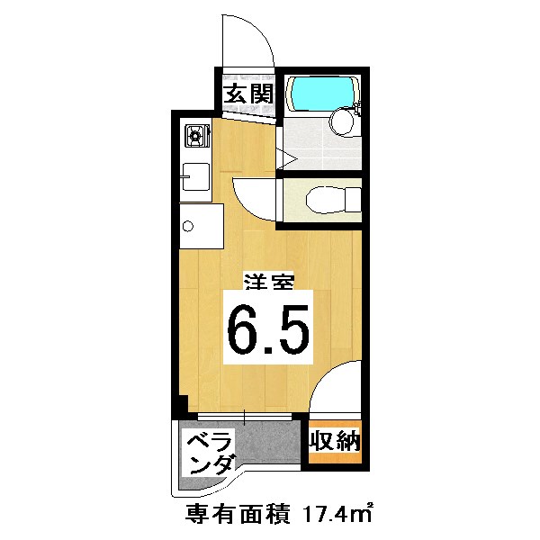コリドール深草の間取り写真