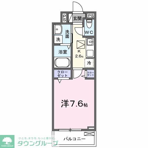 アーバンコート エフの間取り写真