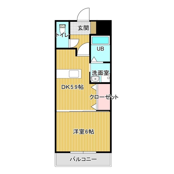 Close holdの間取り写真