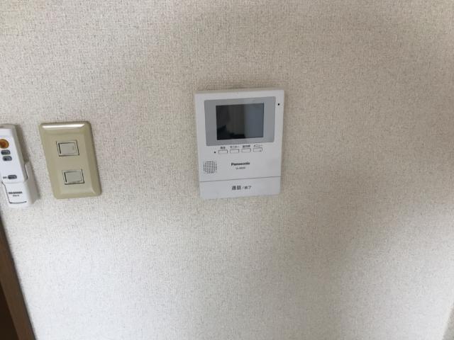 セキュリティ　カメラ付インターホン（イメージ）