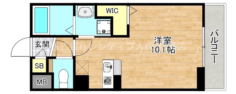 ＪＲ関西本線 東部市場前駅 徒歩12分 3階建 築15年の間取り写真