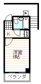 丸茂アパートの間取り写真