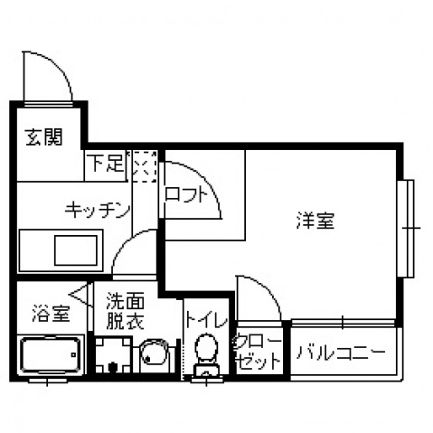 ＪＲ鹿児島本線 竹下駅 徒歩15分 2階建 築24年の間取り写真