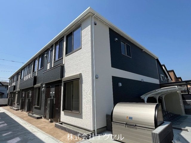 建物外観　4月完成予定の新築です★