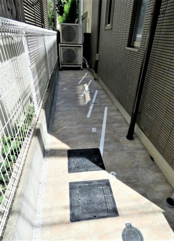 駐車場　駐輪場です