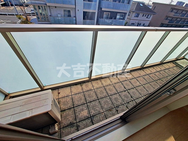 バルコニー　※別部屋の写真です