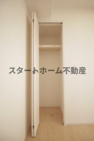 収納　収納のためのスペースです