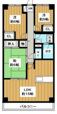 サエラ鎌ケ谷の間取り写真
