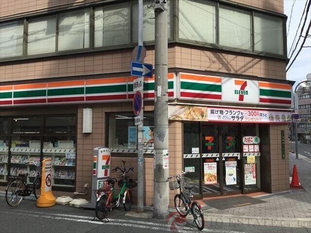 コンビニ　セブンイレブン　大阪紅梅町店（コンビニ）まで422m