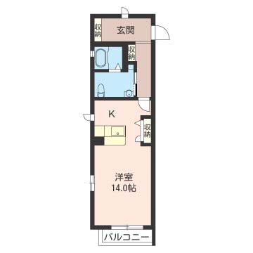 スウェル湘南　（2F）の間取り