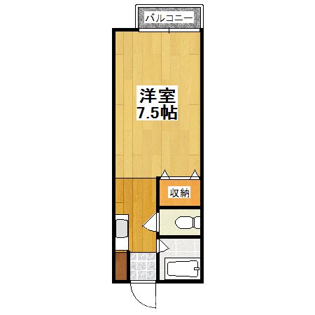 東京都板橋区向原２（アパート）の賃貸物件の間取り