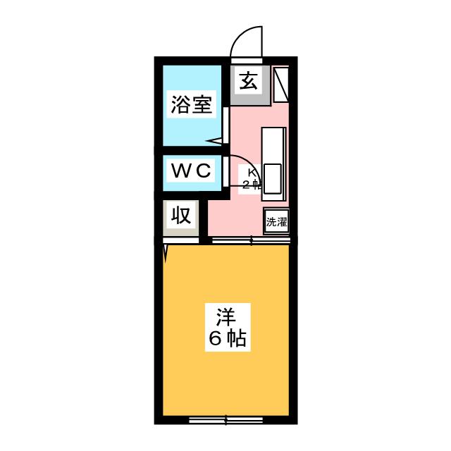 カーサコスモの間取り