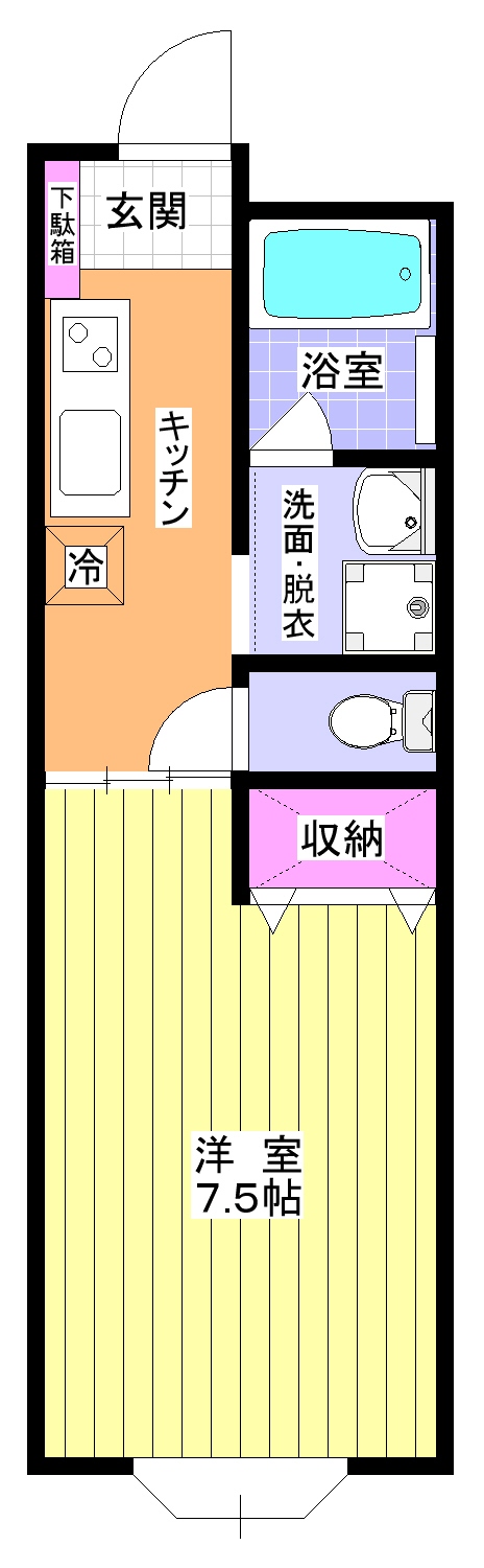 メゾンドカムラの間取り