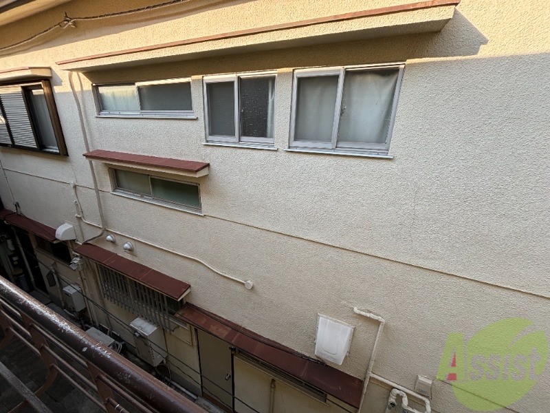 【神戸市兵庫区石井町のアパートの眺望】