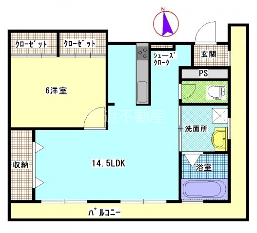 公園通り大須賀の間取り