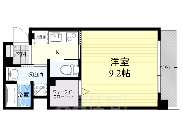 ノースウエスト茨木西中条の間取り