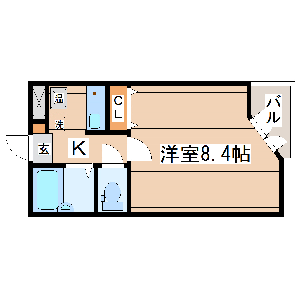 ベルシティ台原パークの間取り