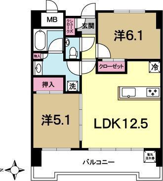 スタジオスクエア水戸の間取り