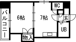 札幌ＪＯＷ２ビルの間取り