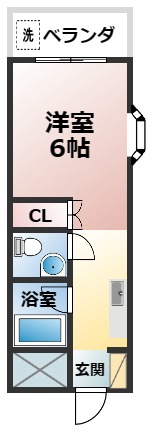 グランカーサ大牟田駅の間取り