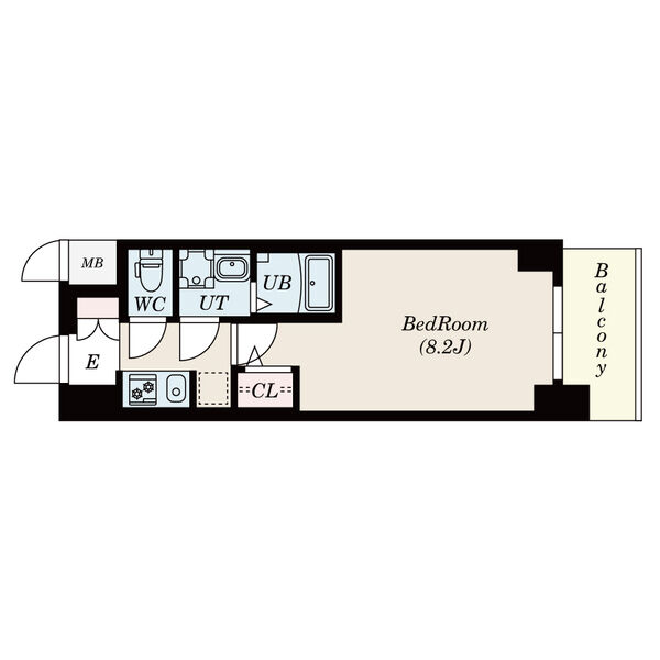 【S-RESIDENCE熱田の間取り】