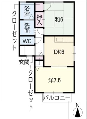 【スターフォーレスの間取り】