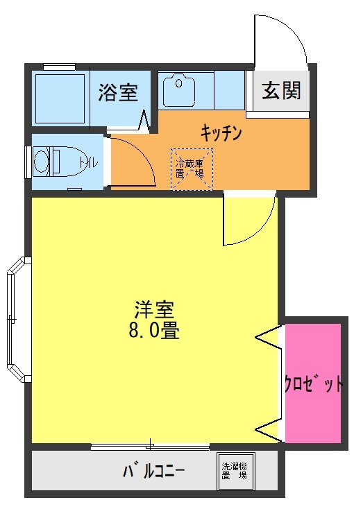 シャルムの間取り