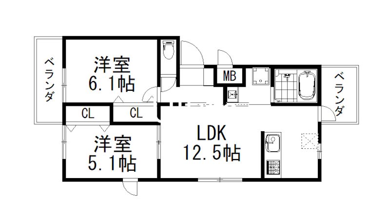 Premier Marsei寺内町の間取り