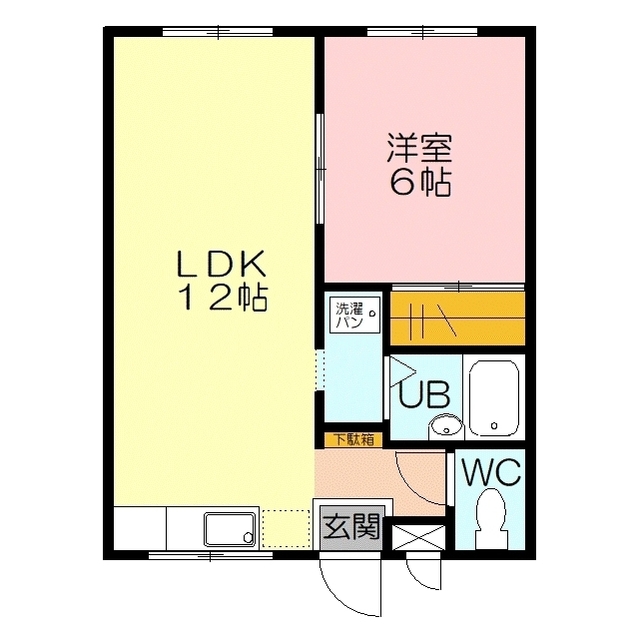 レックハウス　サンライトの間取り