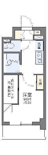 レオパレス宇田川町マンションの間取り