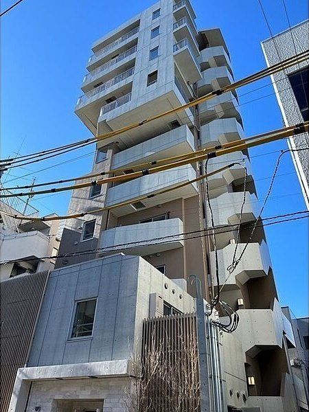 【文京区大塚のマンションの建物外観】