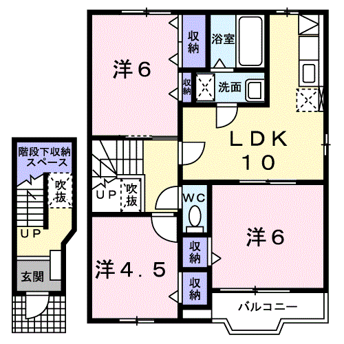 ビバーチェ　Iの間取り