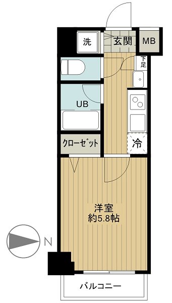 フェニックス武蔵関クアトロの間取り