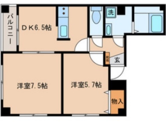 CAPITALの間取り