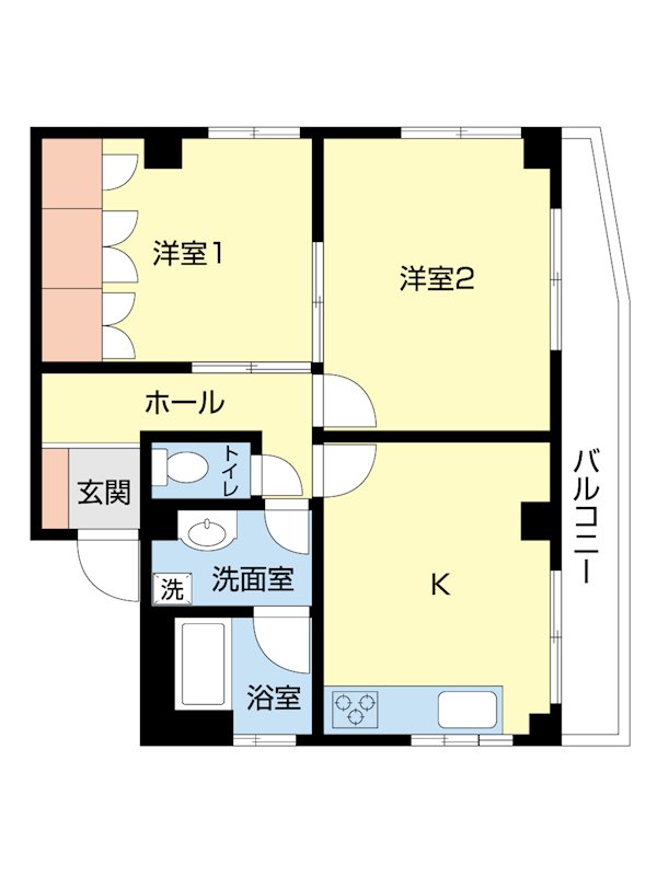 ドエル斎藤の間取り