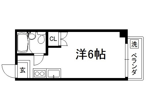 室町北野マンションの間取り