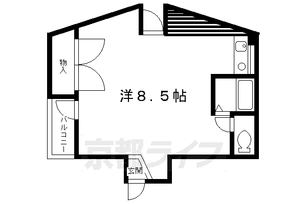 シェモアIIの間取り