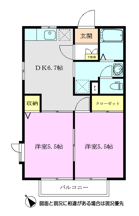 ゼルコバハウスの間取り