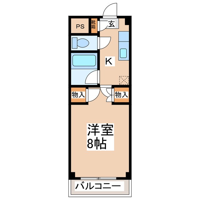 サンシャトー国分の間取り