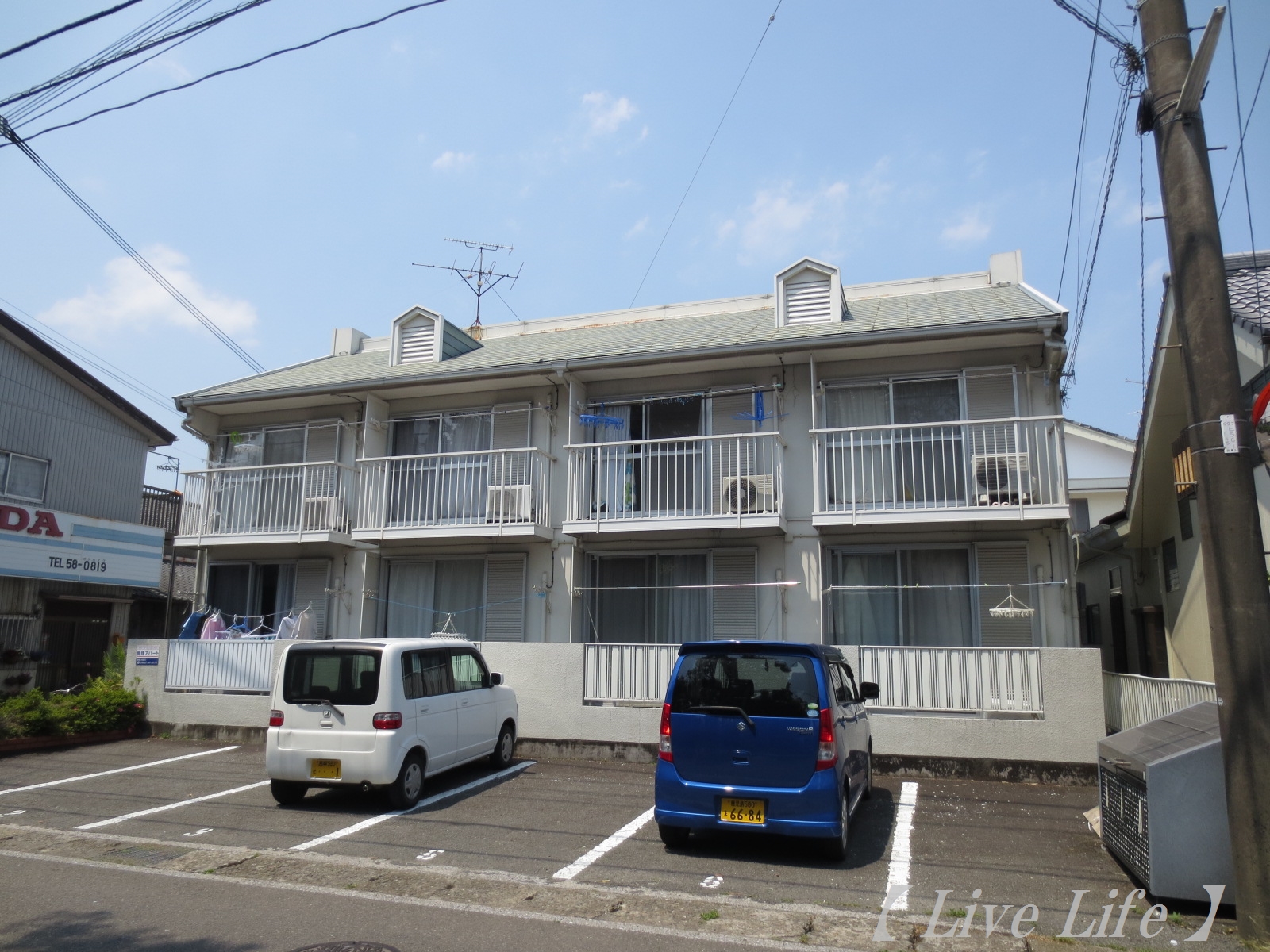 エクセル木花の建物外観