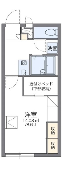 レオパレスＨＴＫの間取り