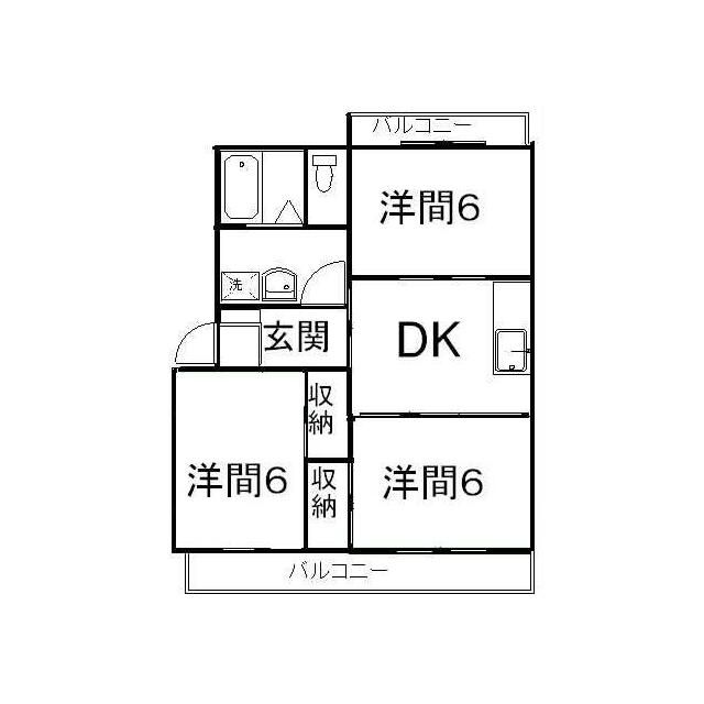 東町グランドハイツの間取り