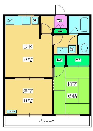 クレインヒルズの間取り